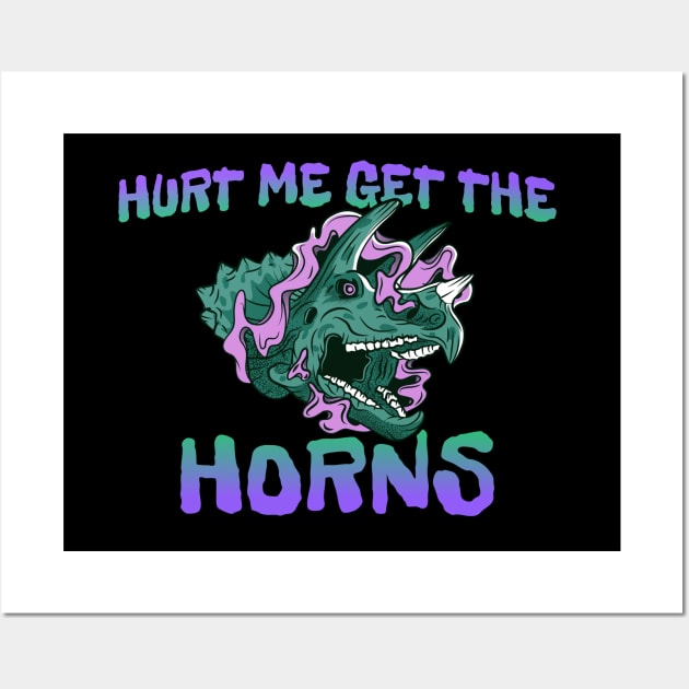 Hurt Me Get the Horns Wall Art by Soul & Passion